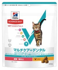 ヒルズ ＳＤ＜ＶＥ＞ 猫用 マルチケア＋デンタル 成猫 １歳以上 １８０ｇ