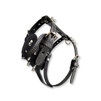 TOP DOG スパイク ハーネス ブラック　S