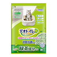 デオトイレ 緑茶成分入り消臭・抗菌サンド 4L