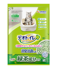 デオトイレ 緑茶成分入り消臭・抗菌サンド 4L