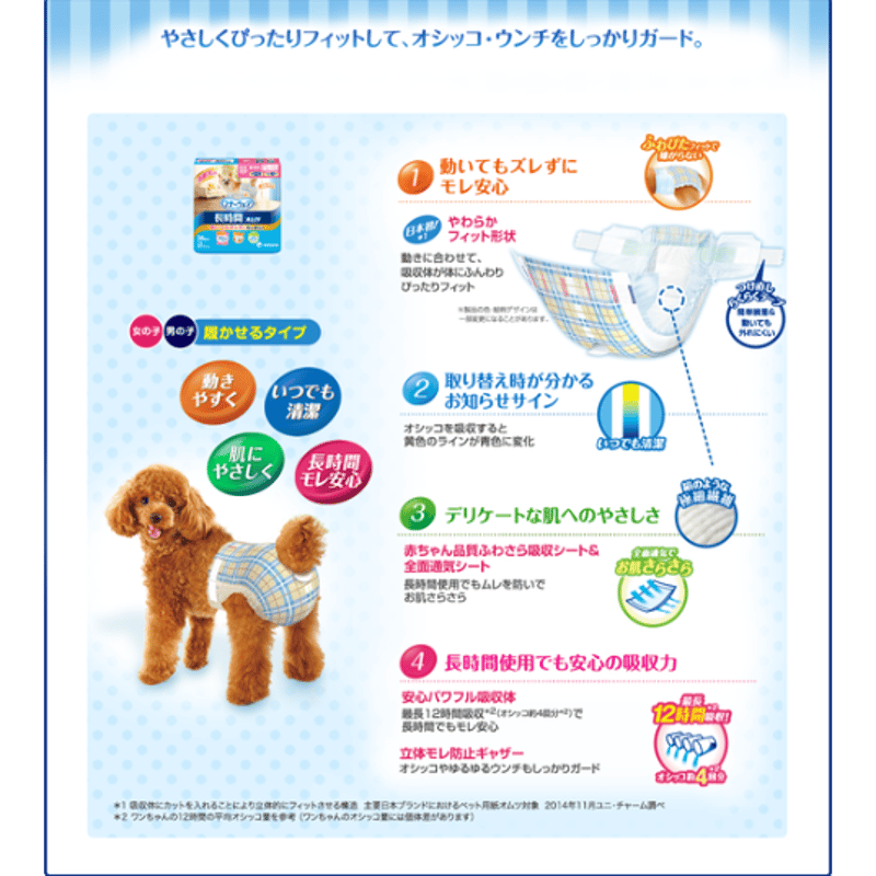 マナーウェア 高齢犬用 長時間オムツ M 28枚 | ペットグッズモールOneDo