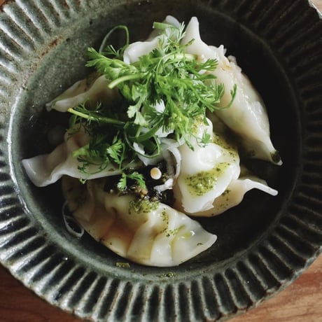 パクチーにんにくオイル　Coriander&garlic oil [VEGAN]