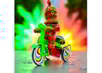 ケムール人三輪車（Classic Recolor）グリーン×シルバーVer