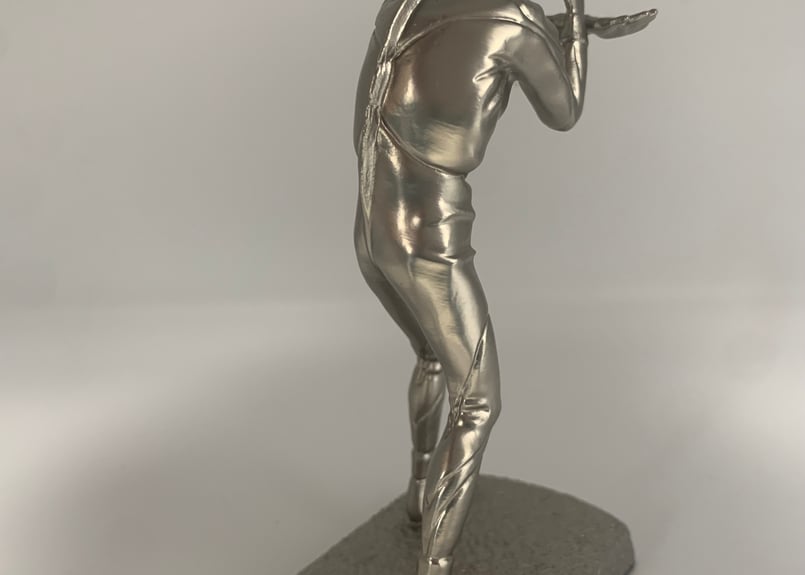 ペーパーウエイト ウルトラマンAタイプ(スペシウム光線）ロジウム