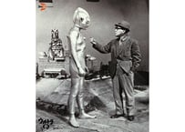 古谷敏キャンバスアート ～伝説のスーツアクター～（直筆サイン入り
