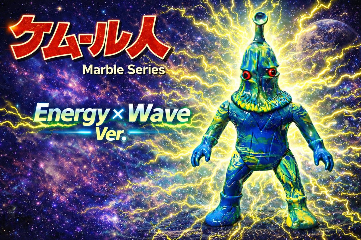 3月15日発売】ケムール人（Marble Series）エナジー×ウェーブ Ver