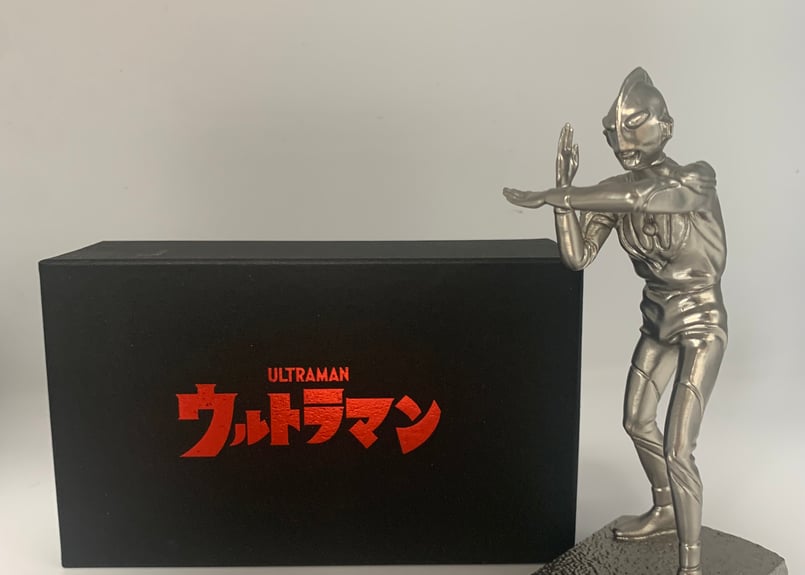 ペーパーウエイト ウルトラマンAタイプ(スペシウム光線）ロジウム