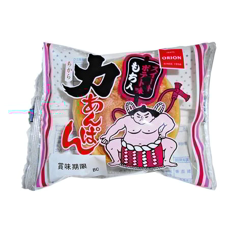 力あんぱん スイートポテト味×12入