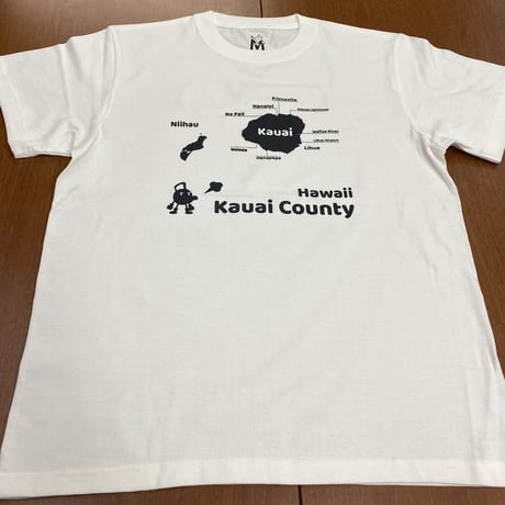へなTシャツ　カウアイ島　バニラホワイト