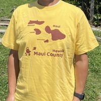 へなTシャツ　マウイ島　バナナ