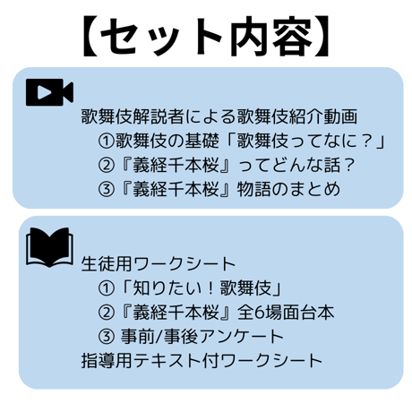 【学校様限定】リモート版　歌舞伎授業　レギュラーコース