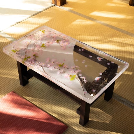 桜のテーブルVol.1「桜吹雪」【送料無料】