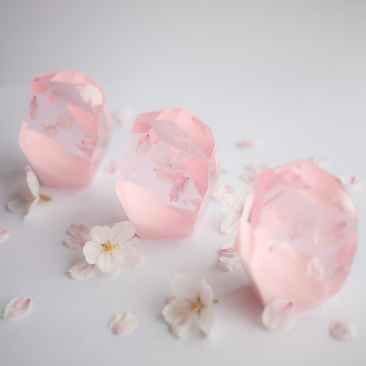予約販売】桜花石 Cherry blossom's Epoxite ~2025年春を閉じ込め