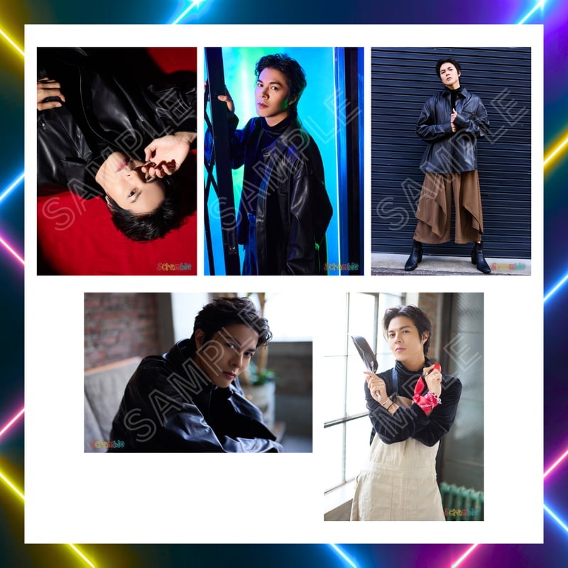 ブロマイドセット＜T-iD＞【scramble】 | RYO TAKIZAWA's STORE