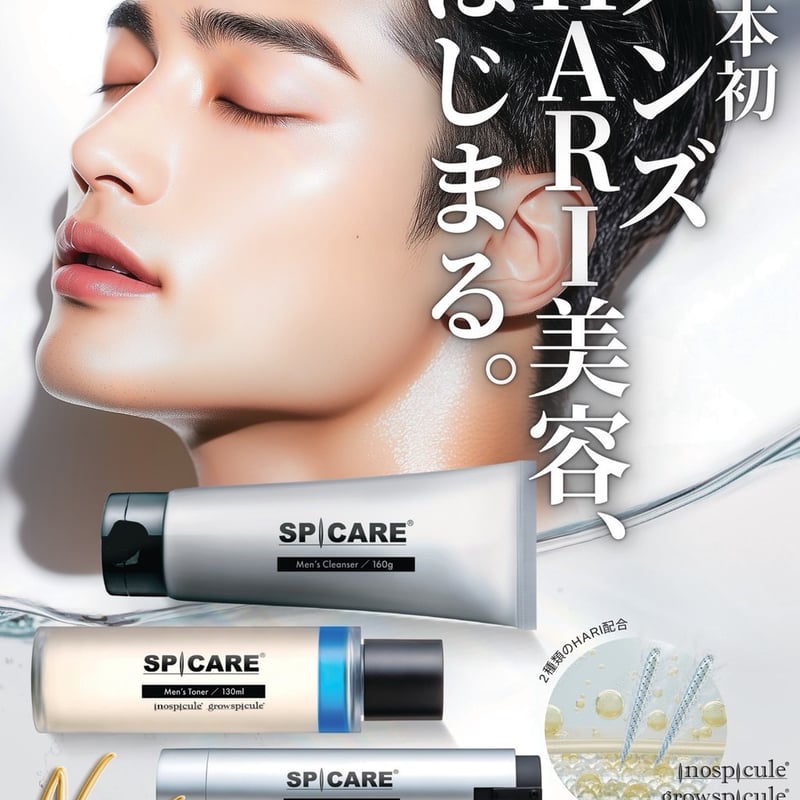 福袋 スピケアメンズ用スキンケア3点セット | SALON TOMARI STORE