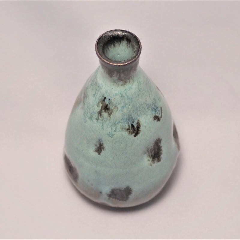 灰釉鉄彩 徳利 / Ash Glaze Iron-decoration Sake Bottle