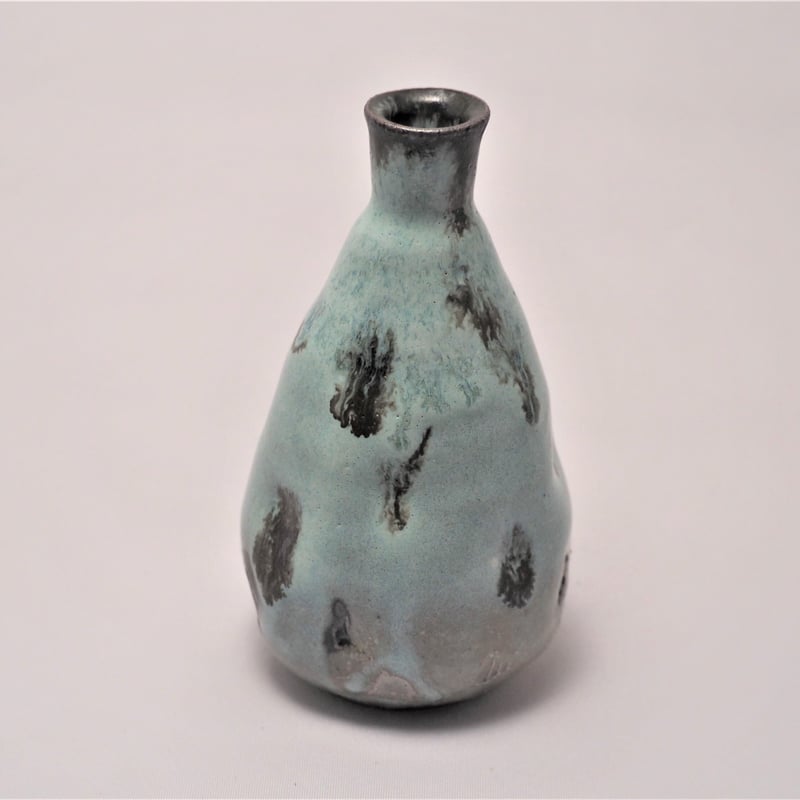 灰釉鉄彩 徳利 / Ash Glaze Iron-decoration Sake Bottle