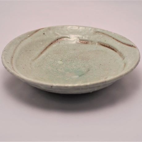 灰釉二彩 平鉢 / Ash Glaze Nisai Flat Bowl (Item No: TO-022)