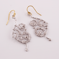 レーシーピアス(melody drop) silver