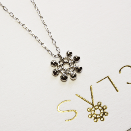 Pt900 CLAS Signature Sparkle Necklace
