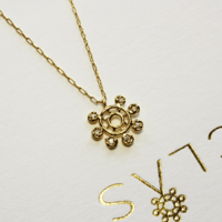 K18 CLAS Signature Sparkle Necklace