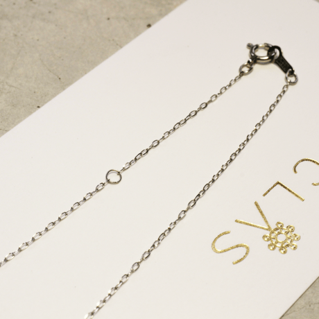 Pt900 CLAS Signature Sparkle Necklace