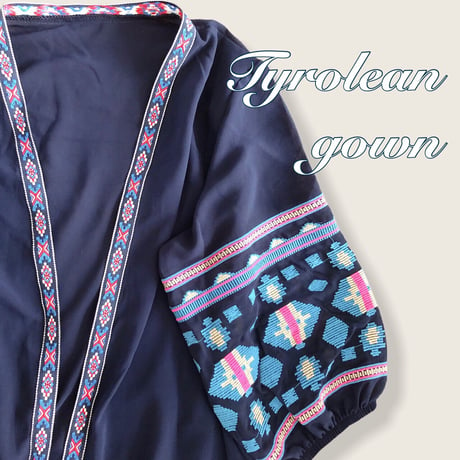 Tyrolean gown