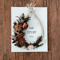 Santa STOP! WHITE