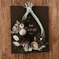Santa STOP! BLACK