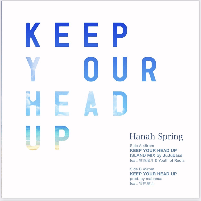 ＨＡＮＡＨＳＰＲＩＮＧ ＫＥＥＰＹＯＵＲＨＥＡＤＵＰ レコード Keep Your Head Up 7inch Record | 087 Store
