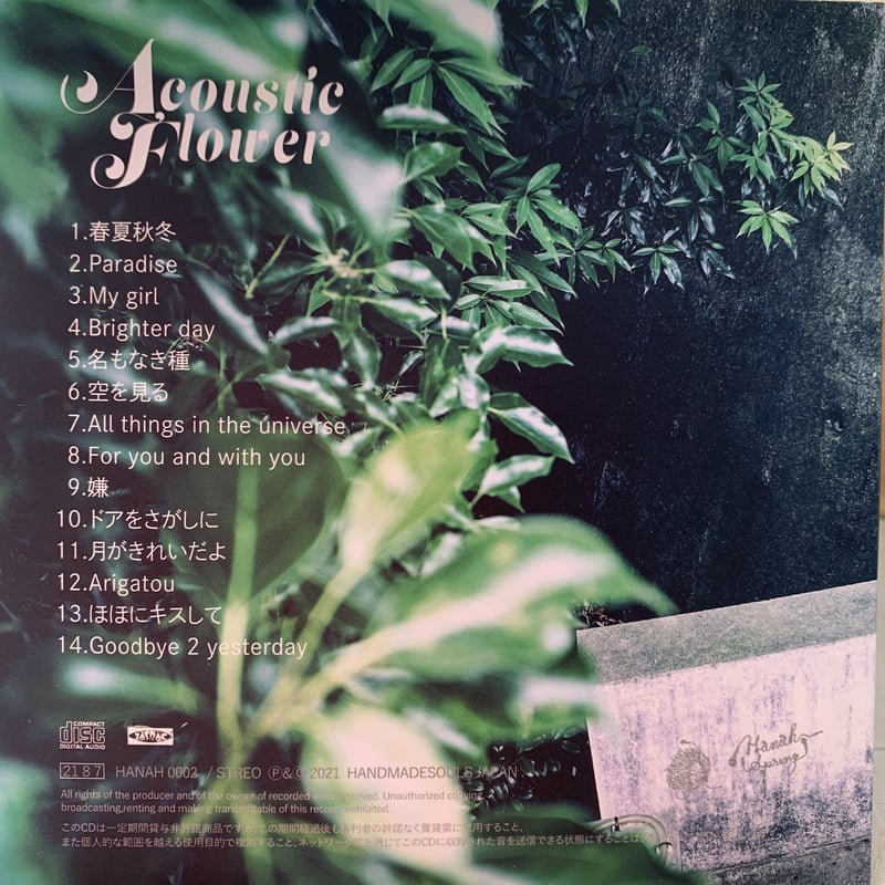 CD ALBUM] Acoustic Flower | 087 Store