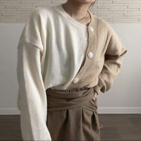 アシンメトリーニット | STORES
