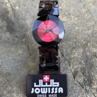 ヨヴィッサ (JOWISSA) ファセット レッド [正規品] セラミック・ベルト スイスウォッチ