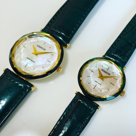 ヨヴィッサ / Jowissa スイス製 腕時計『グロリア パール・グリーン』【正規品】