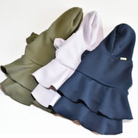 ペプラムパーカー全3色　2号～4号