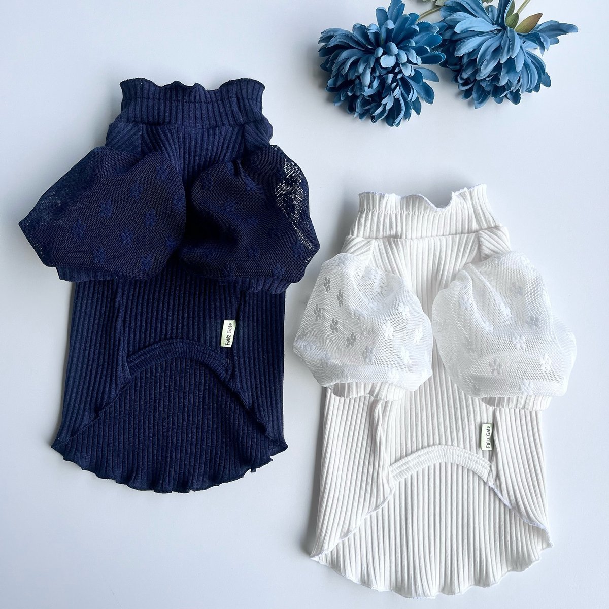 フラワーチュール袖チュニック | Feliz Gate