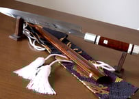 源 伯鳳 玄海正国鍛治師 水本焼き 河豚引き 尺寸 | 包丁工房 祥