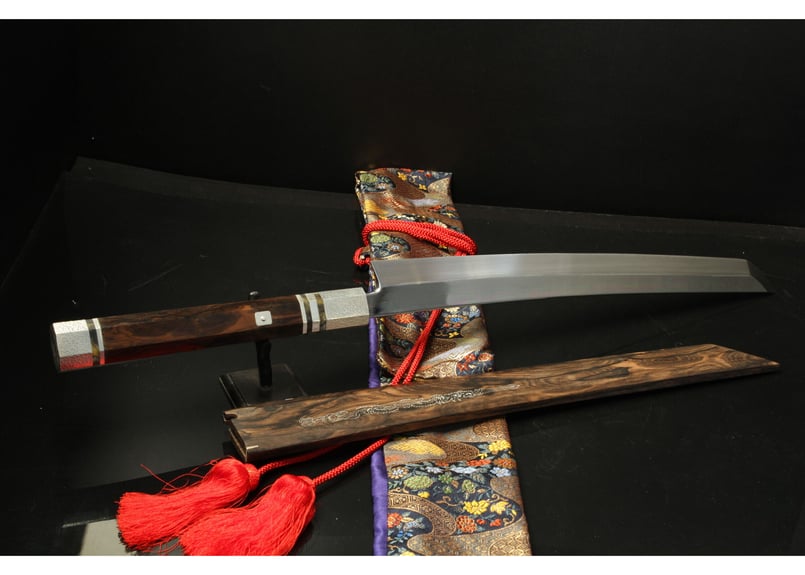 白一鋼水本焼き尺3寸 白一鋼水本焼き尺3寸 かまた刃研社 白一