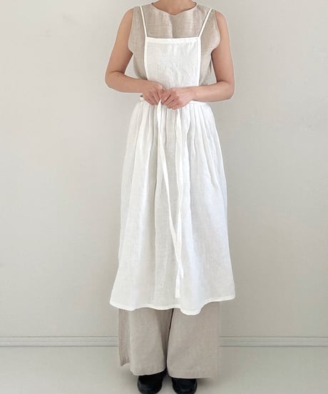 Classic Apron ホワイトリネン
