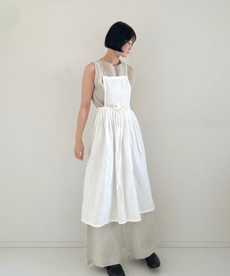 Classic Apron ホワイトリネン