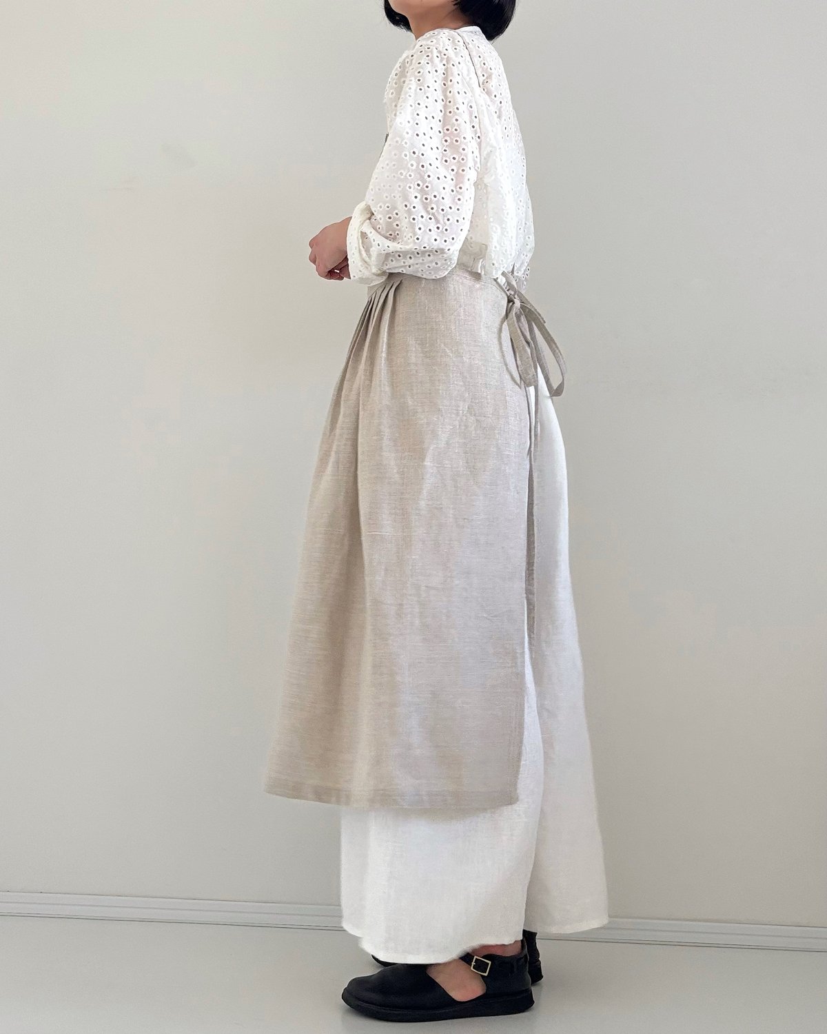 Classic Apron ヨーロッパリネン | HERHUE