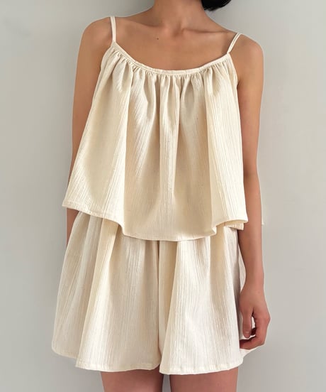 Roomwear Set コットンのルームウェア3点セット