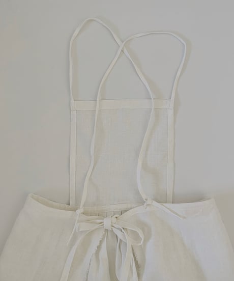 Classic Apron ホワイトリネン