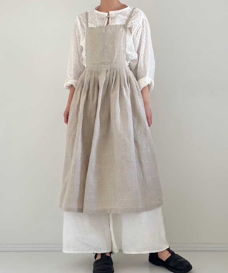 Classic Apron ヨーロッパリネン | HERHUE