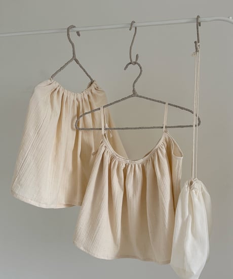 Roomwear Set コットンのルームウェア3点セット