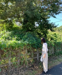 Scene ヨーロッパリネンのロングパンツ