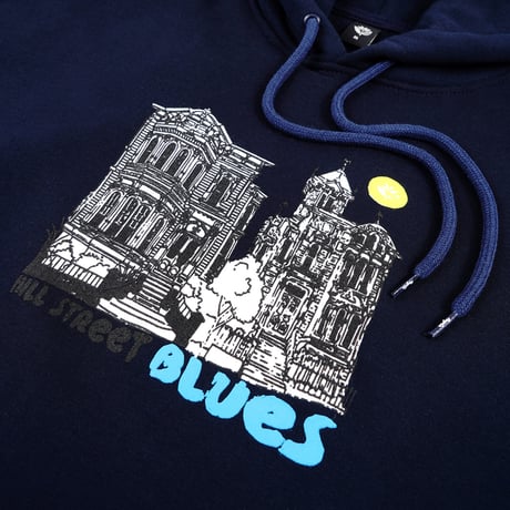 MAGENTA "HILL STREET BLUES HOODIE" NAVY / M