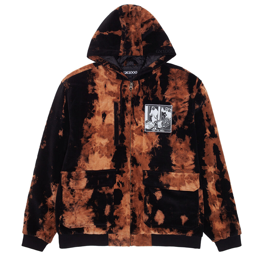 【激レア】GX1000フードジャケットSPRAYED WORK JACKET 激レア】GX1000フードジャケットSPRAYED WORK JACKET