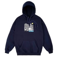 MAGENTA "HILL STREET BLUES HOODIE" NAVY / M
