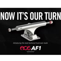 ACE TRUCKS AF1 SILVER  /55 / 66 / 77